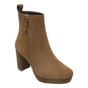 Botas Flexi Botin Cafe Moda 118901 Para Mujer