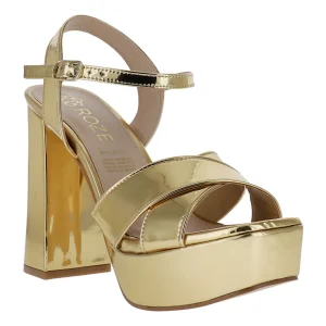 Zapatillas Yvory Dorado Dama 81311 Para Mujer