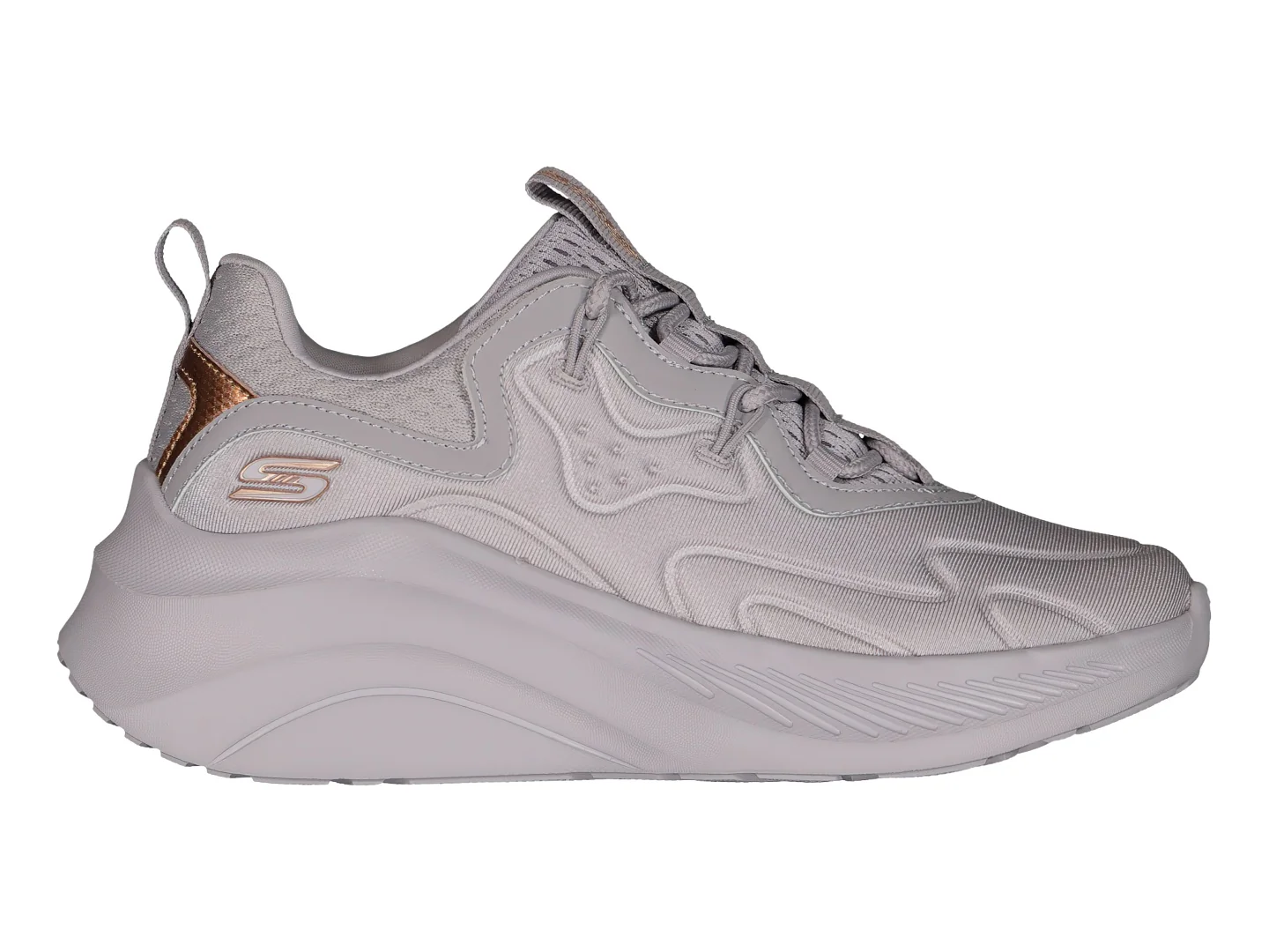 Tenis Skechers Bobs Chao Hi 117513 Para Mujer