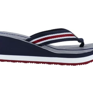 Sandalias Tommy Hilfiger Marino 08371 Para Mujer