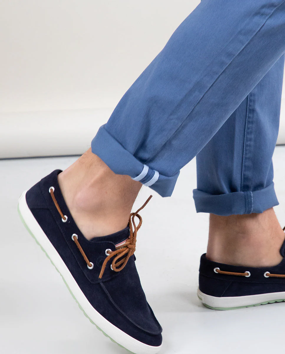 Pantalón 5 Bolsillos Azul Medio - Imagen 5