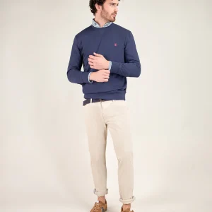Pantalón Chino Básico Beige