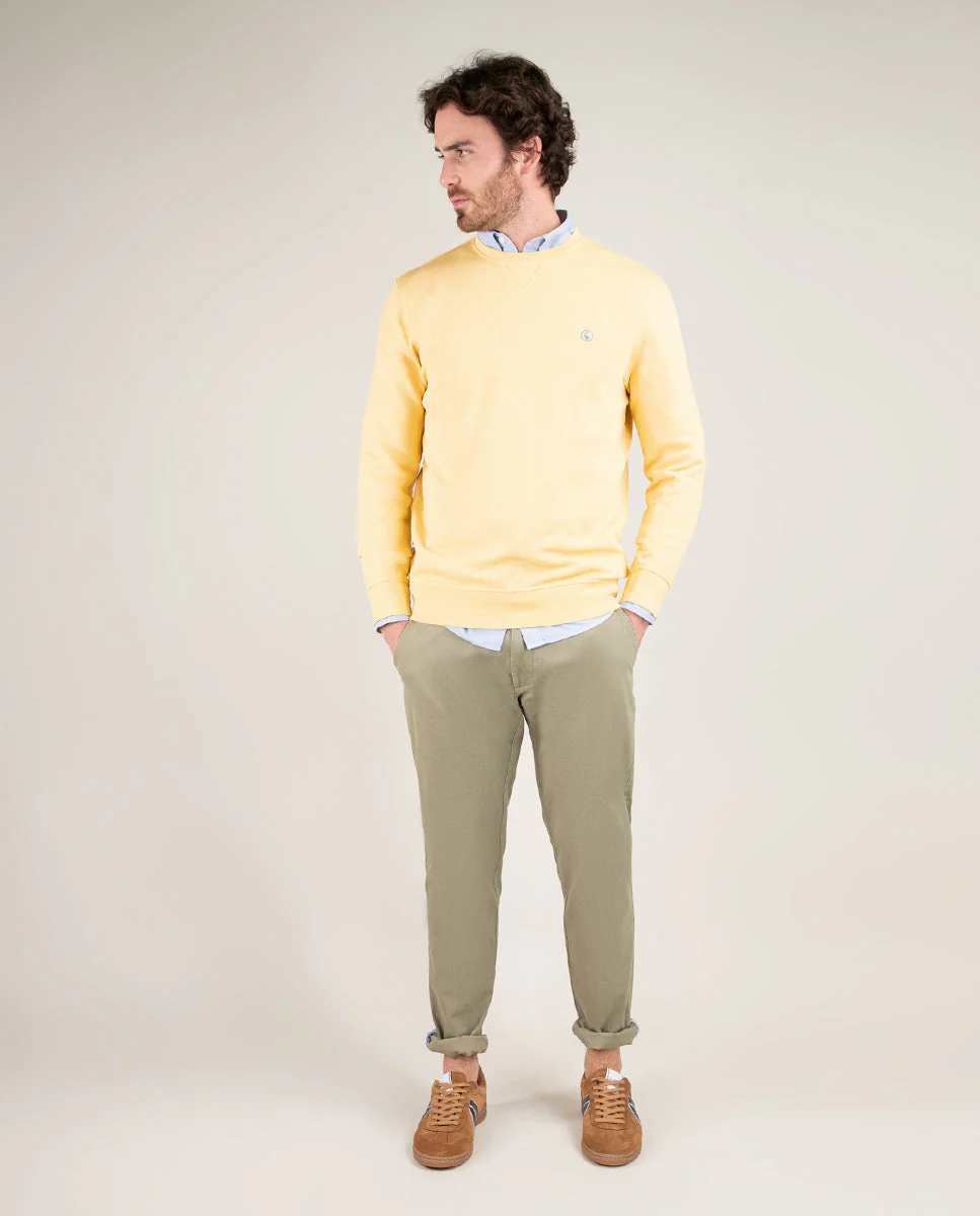 Pantalón Chino Básico Verde
