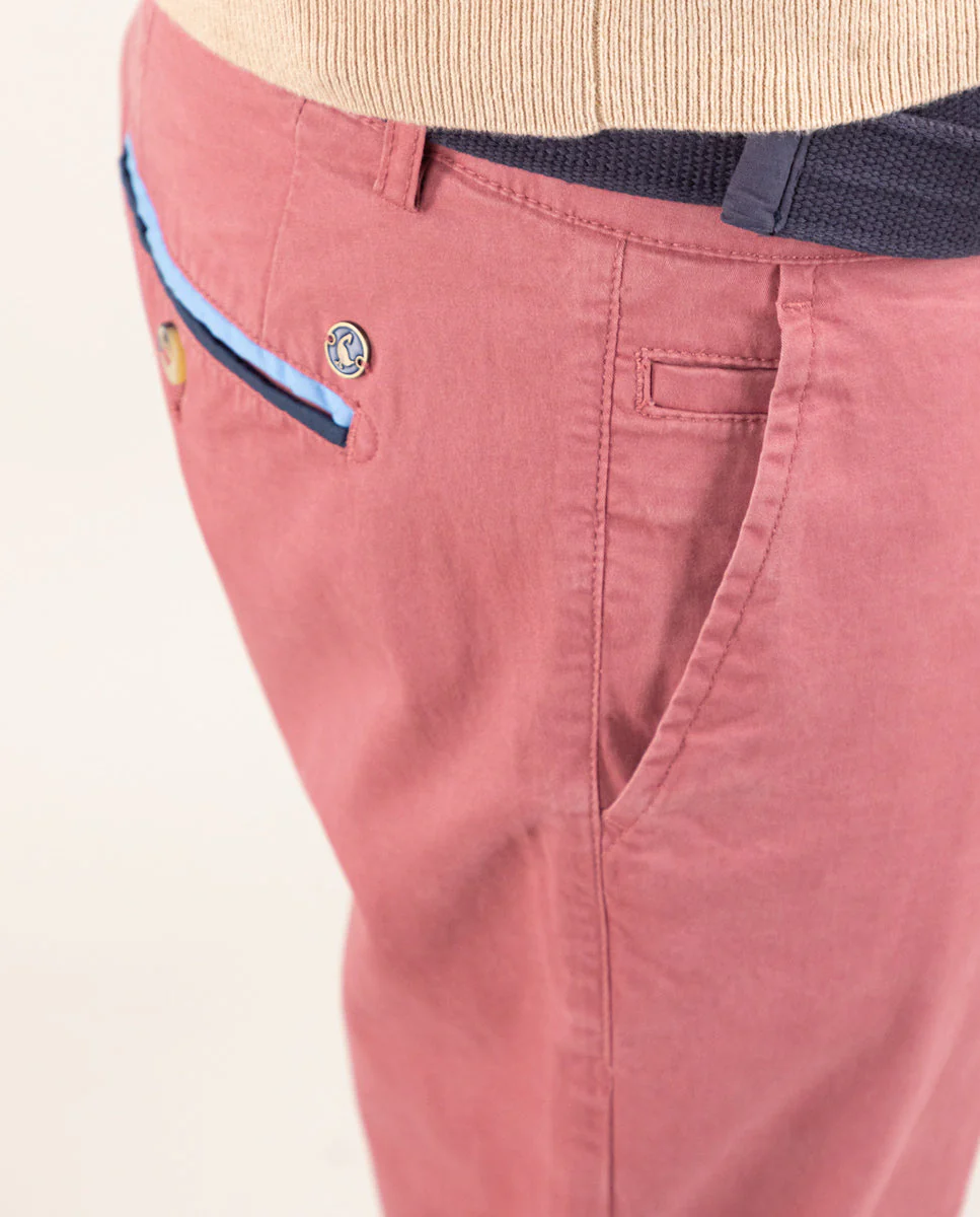 Pantalón Chino Básico Terracota - Imagen 4