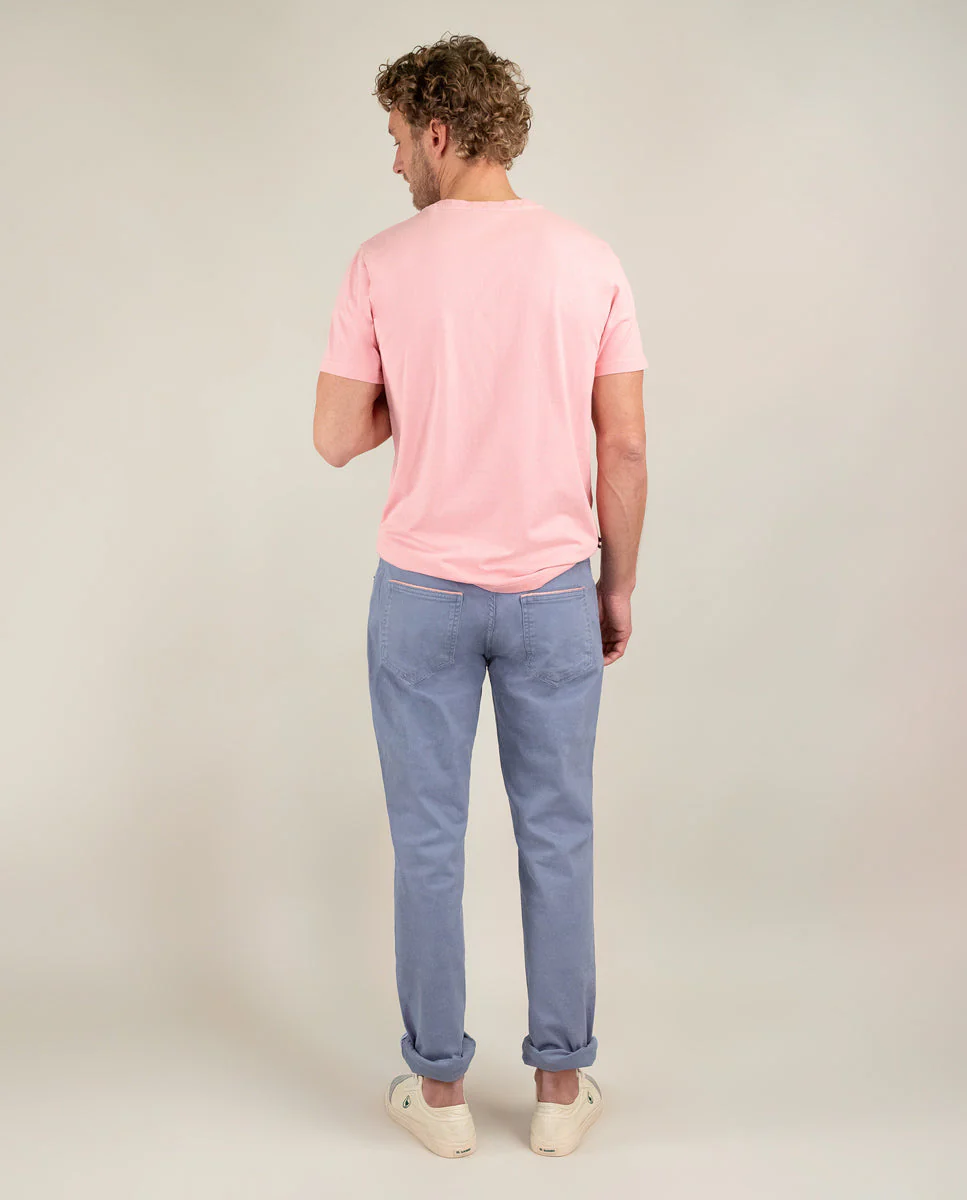 Pantalón 5 Bolsillos Azul - Imagen 4