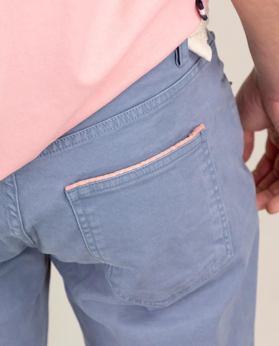 Pantalón 5 Bolsillos Azul - Imagen 7