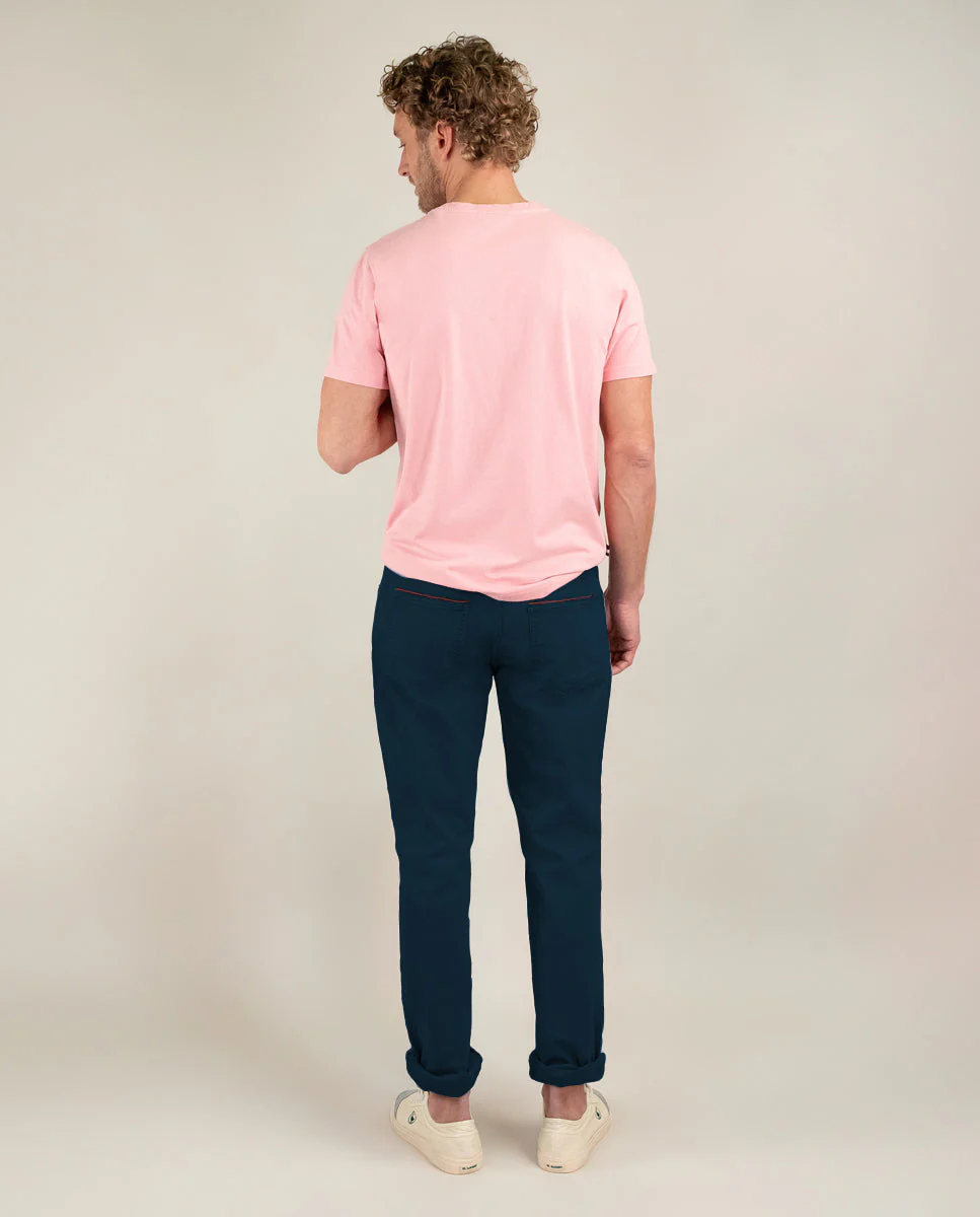 Pantalón 5 Bolsillos Marino - Imagen 4