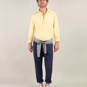 Pantalón Chino Pinzas Marino