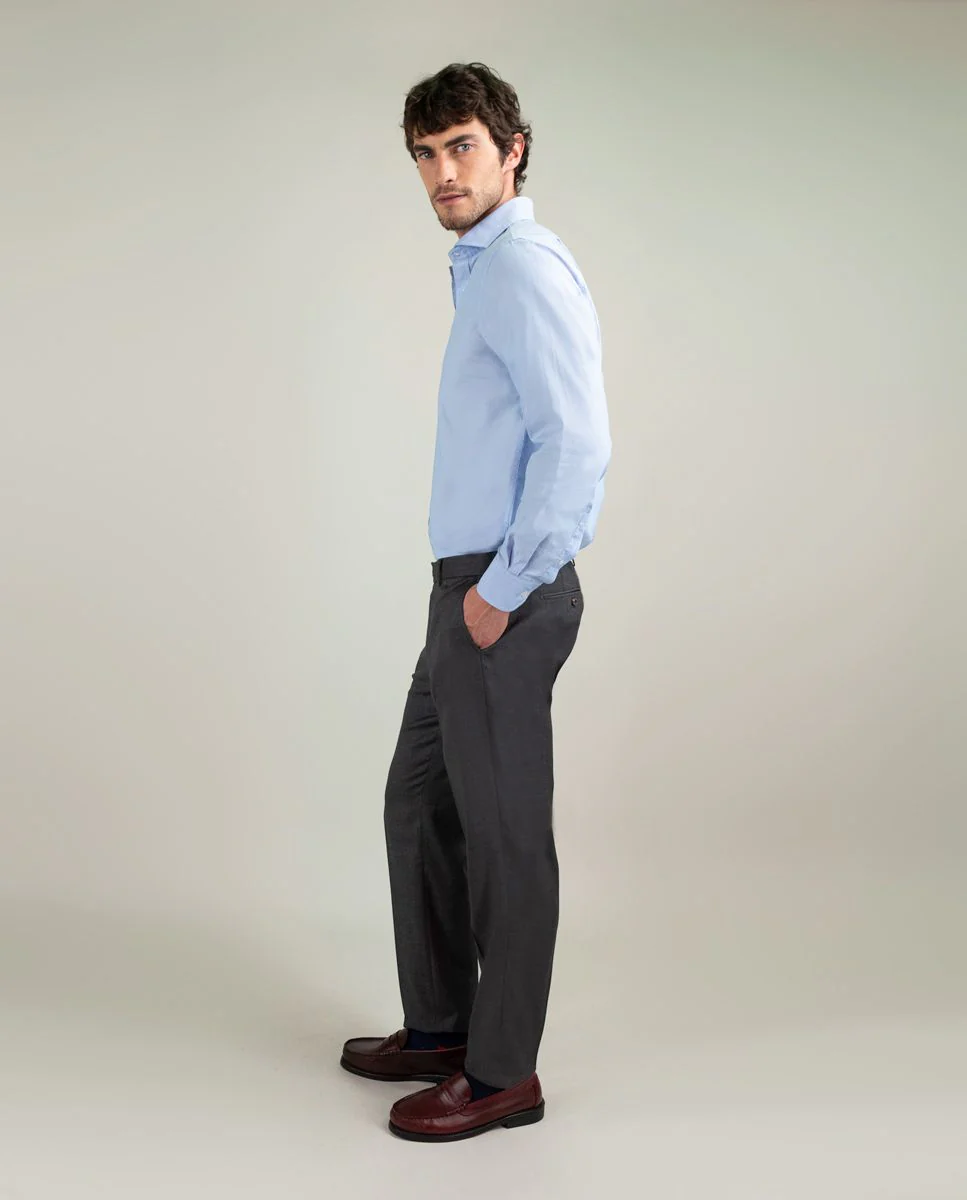 Pantalón Coordinado Ojo de Perdiz Gris - Imagen 4