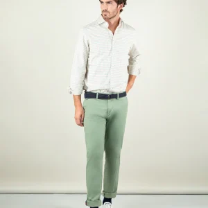 Pantalón Chino Básico Verde Claro