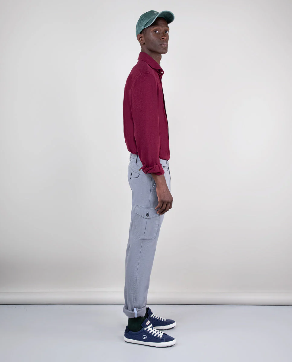 Pantalón Cargo Gris - Imagen 3