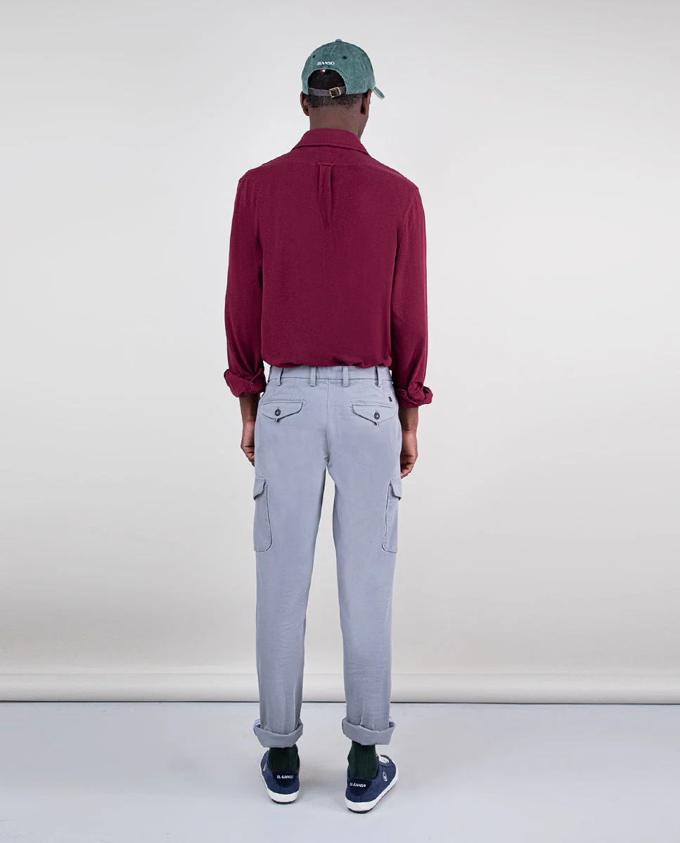 Pantalón Cargo Gris - Imagen 4