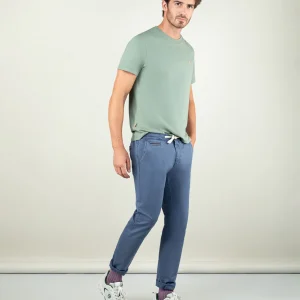 Pantalón Judo Cordones Azul