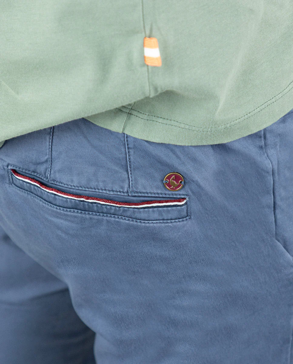 Pantalón Judo Cordones Azul - Imagen 6