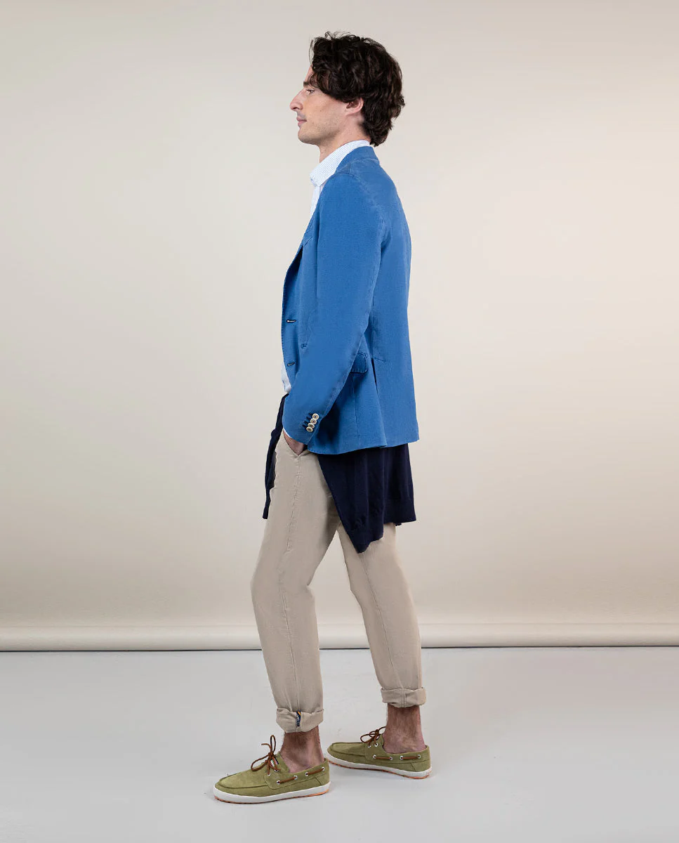 Americana Panama Lavado Azul - Imagen 7