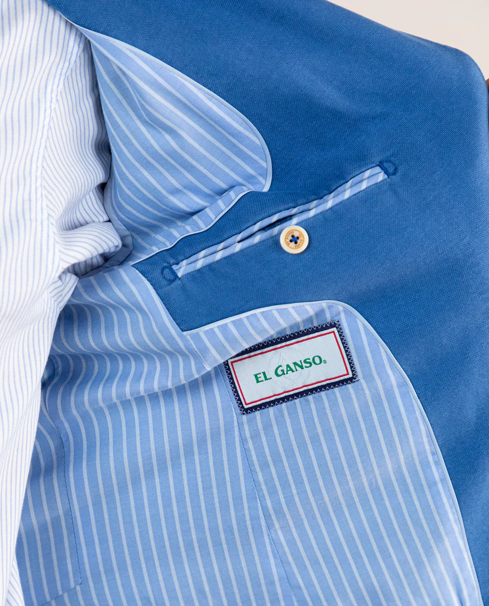 Americana Panama Lavado Azul - Imagen 8