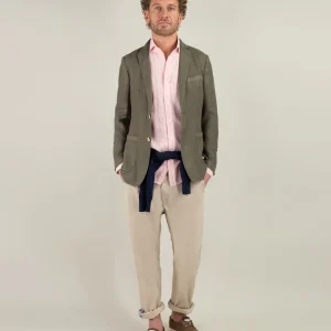 Americana Lino Garment Dyed Kaki