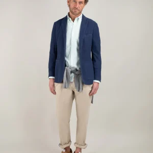 Americana Piqué Garment Dyed Marino