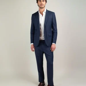 Americana Coordinada Ojo de Perdiz Marino