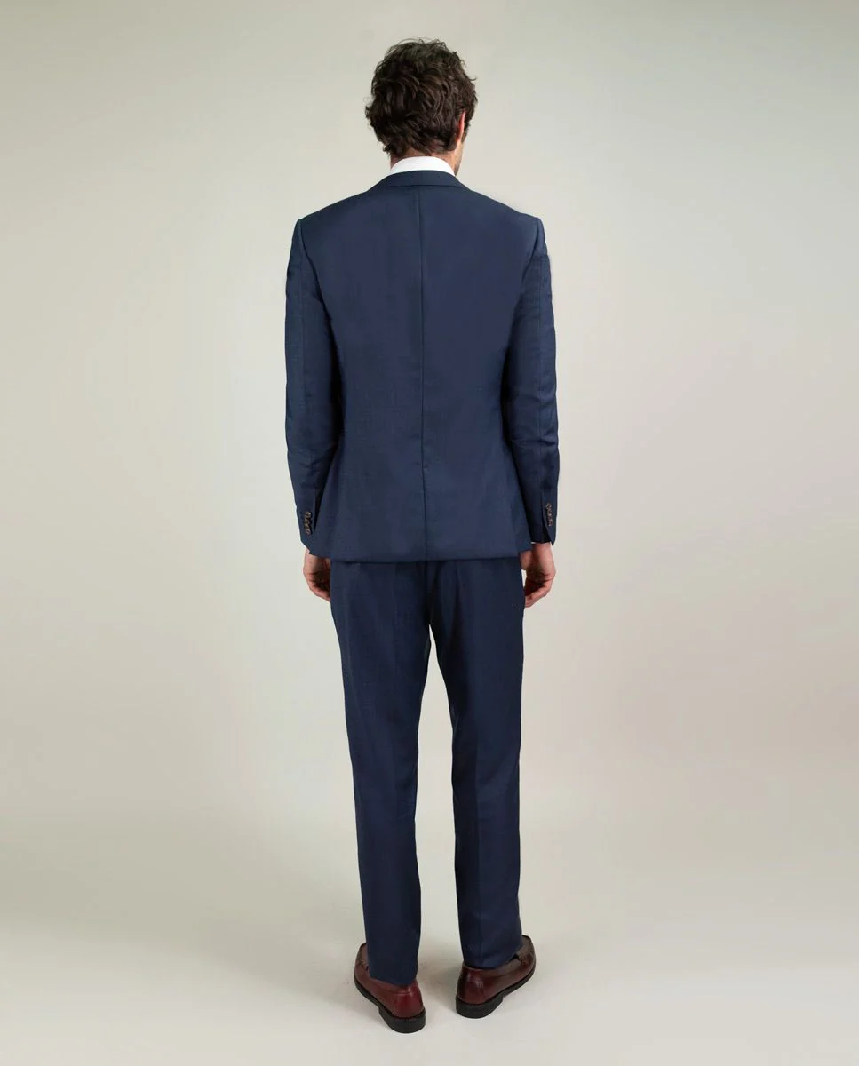 Americana Coordinada Ojo de Perdiz Marino - Imagen 4