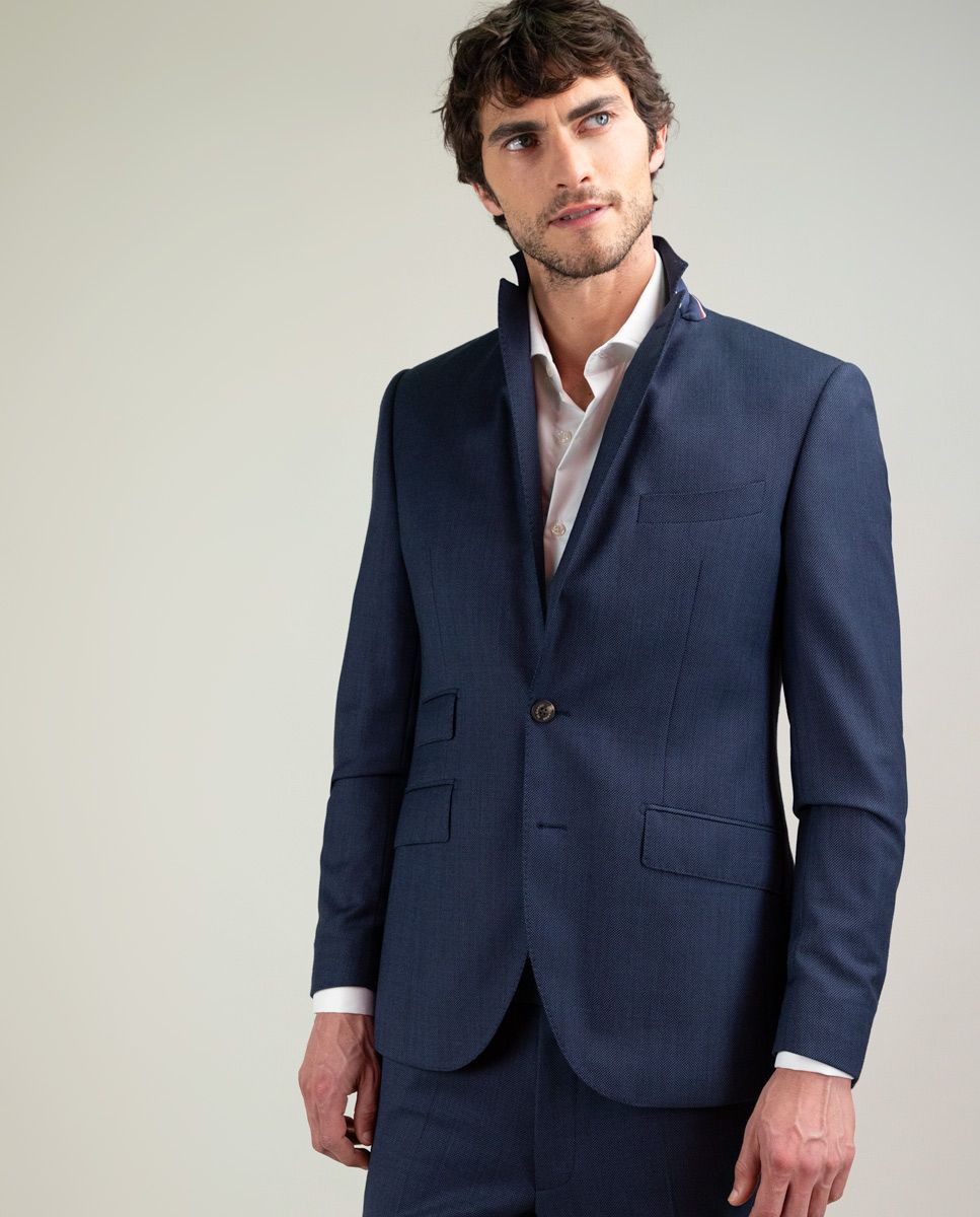 Americana Coordinada Ojo de Perdiz Marino - Imagen 7