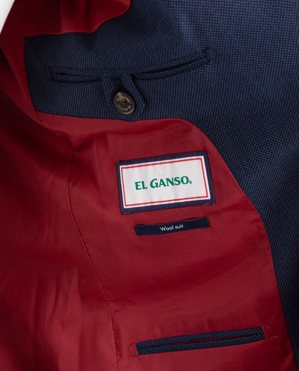 Americana Coordinada Ojo de Perdiz Marino - Imagen 8