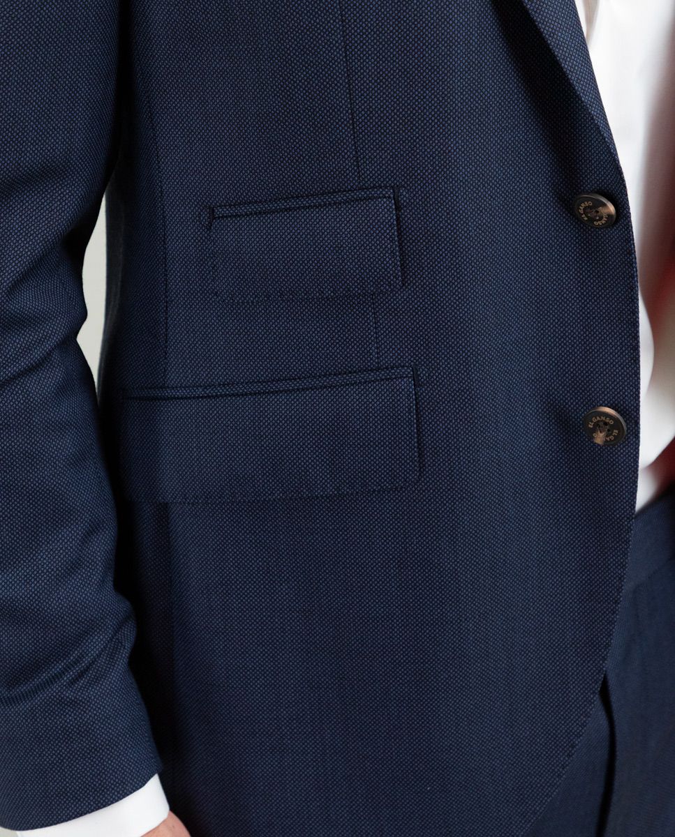 Americana Coordinada Ojo de Perdiz Marino - Imagen 9