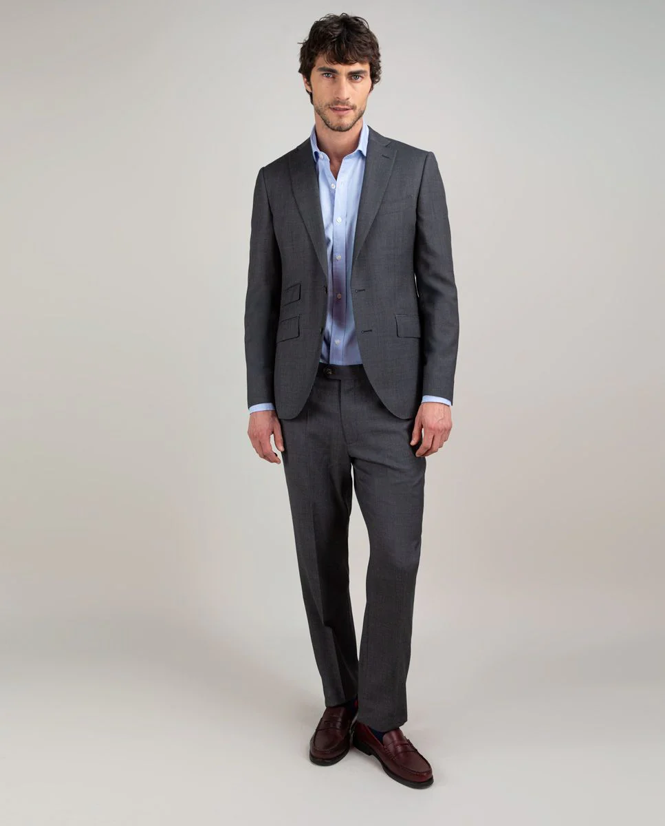 Americana Coordinada Ojo de Perdiz Gris