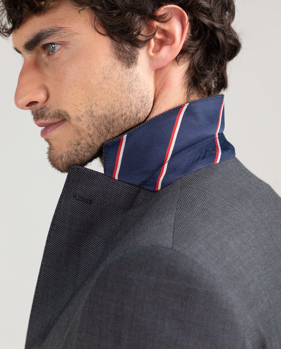 Americana Coordinada Ojo de Perdiz Gris - Imagen 7