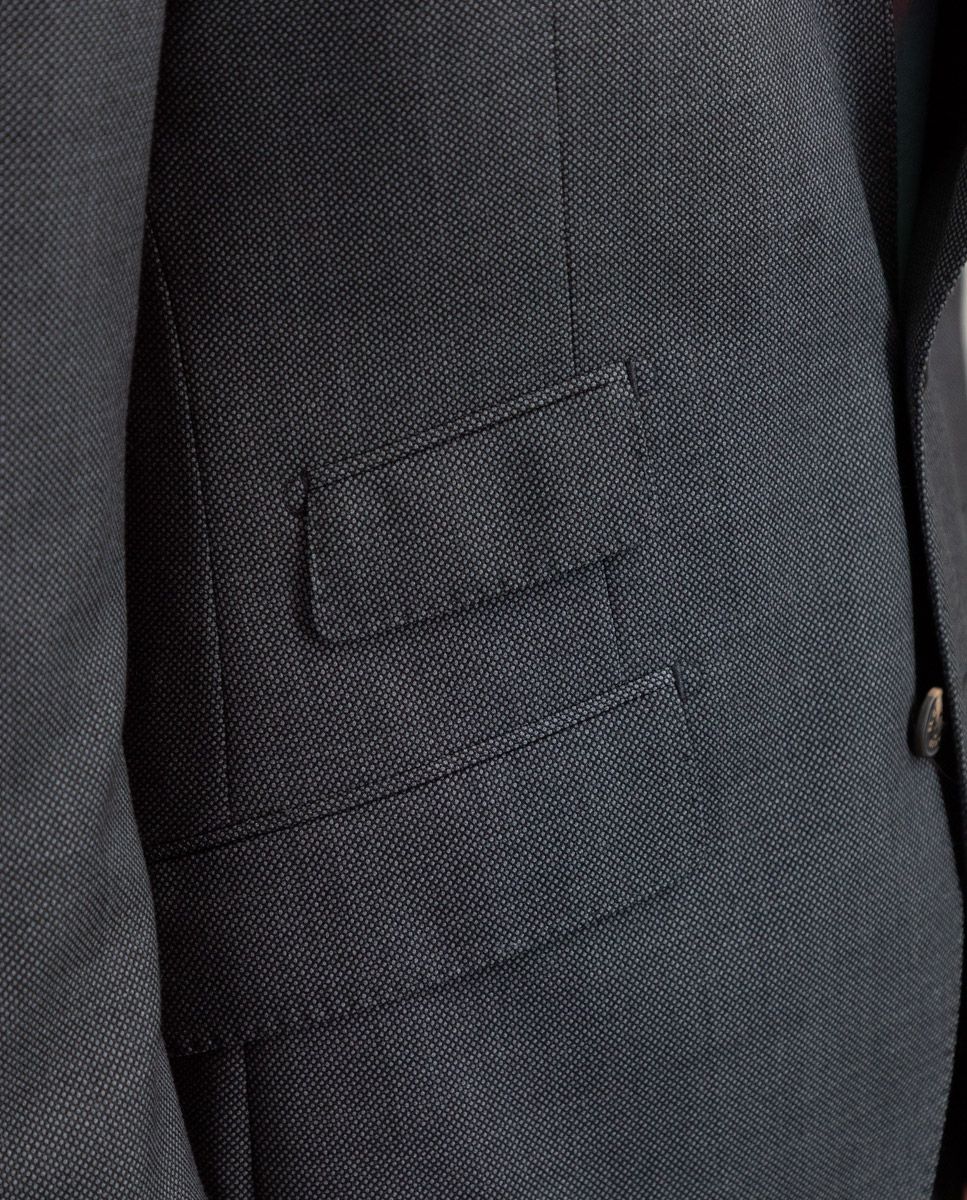 Americana Coordinada Ojo de Perdiz Gris - Imagen 6