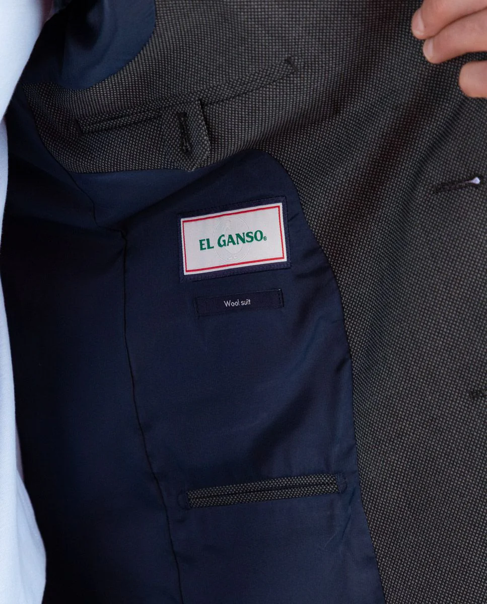 Americana Coordinada Ojo de Perdiz Gris - Imagen 8