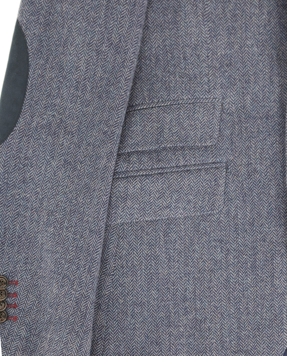 Americana Lana Espiga Azul - Imagen 8