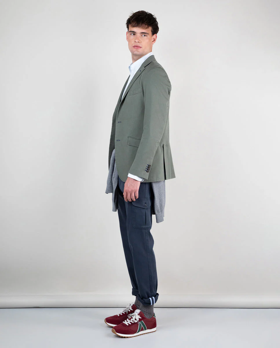 Americana Panamá Lavada Verde - Imagen 4