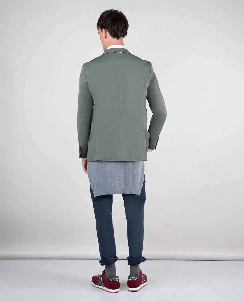 Americana Panamá Lavada Verde - Imagen 3