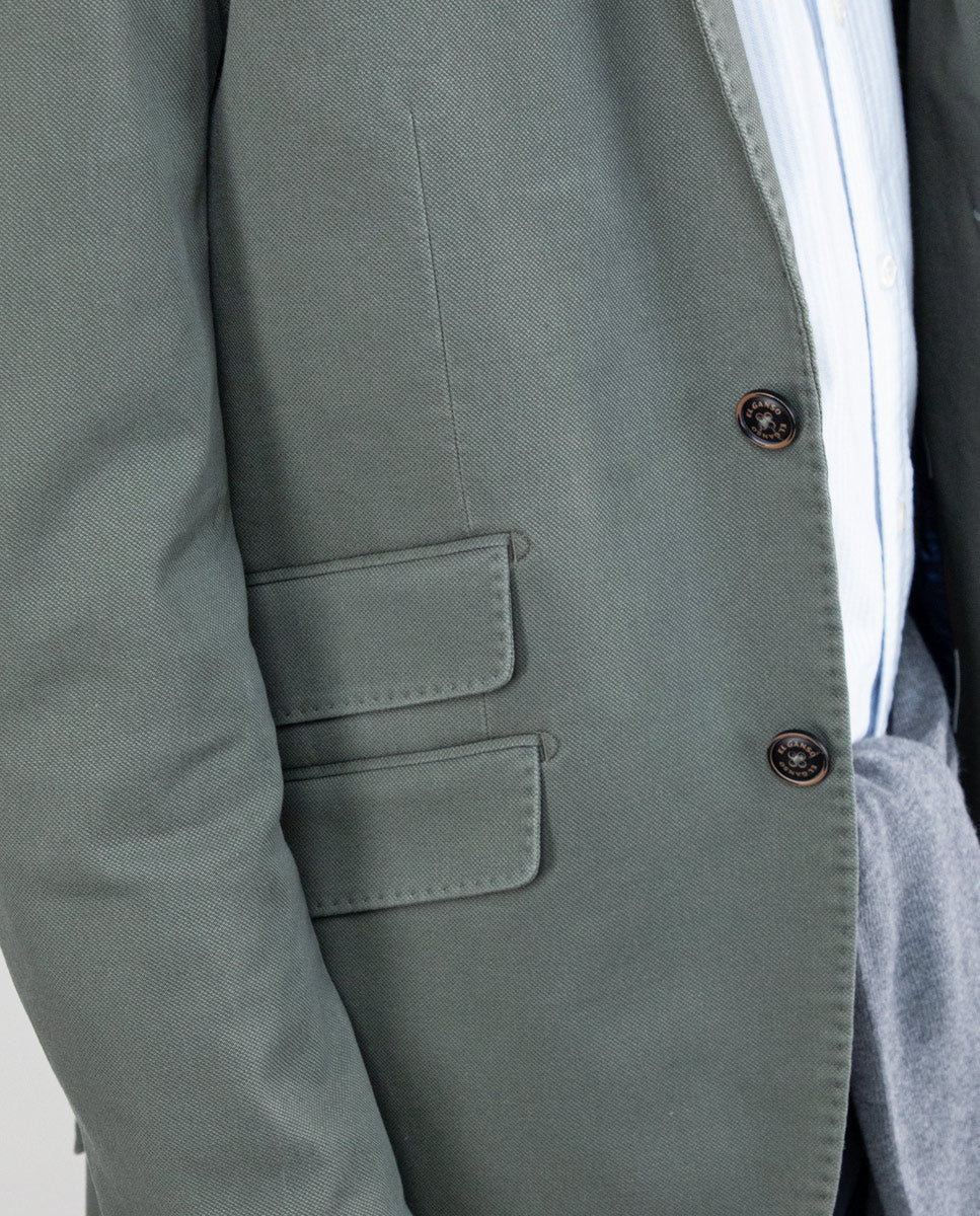 Americana Panamá Lavada Verde - Imagen 6