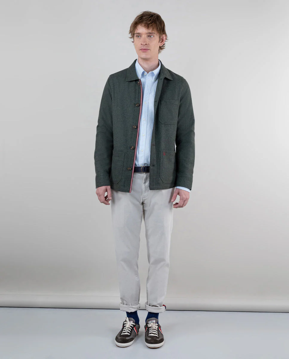 Sobrecamisa Lana Verde