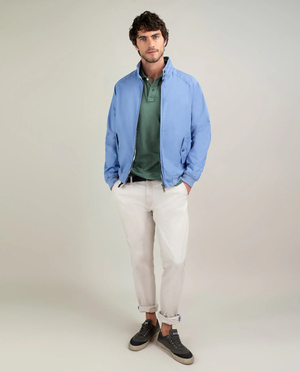 Cazadora Harrintong Azul