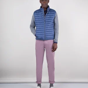 Chaleco Acolchado Básico Azul