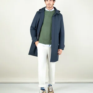 Gabardina Acolchada Marino