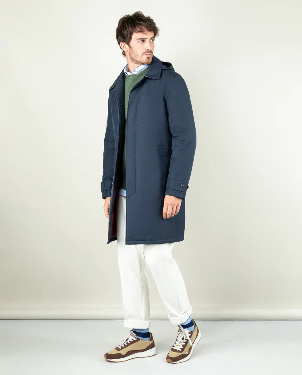 Gabardina Acolchada Marino - Imagen 6