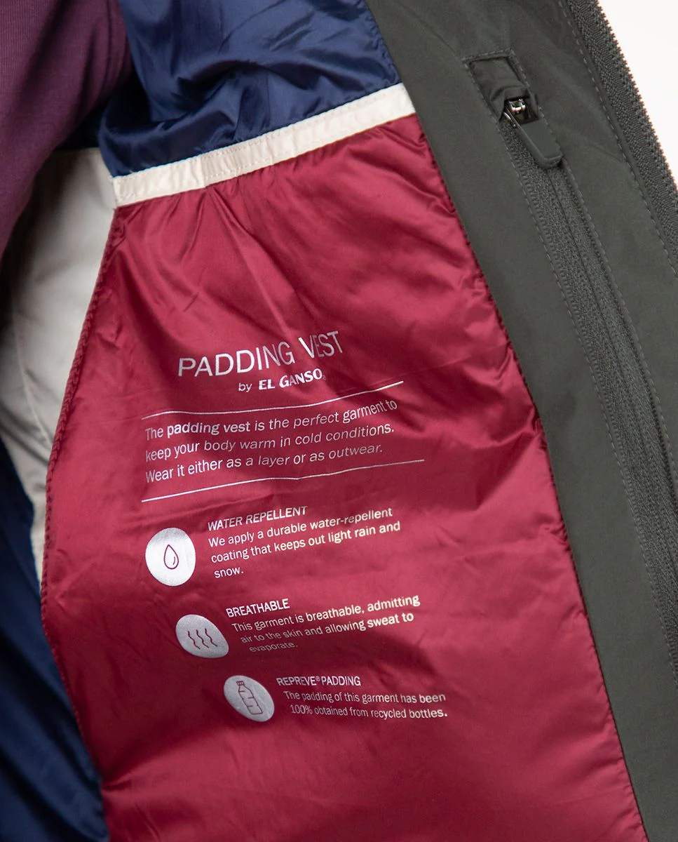 Abrigo Corto Acolchado Verde - Imagen 7