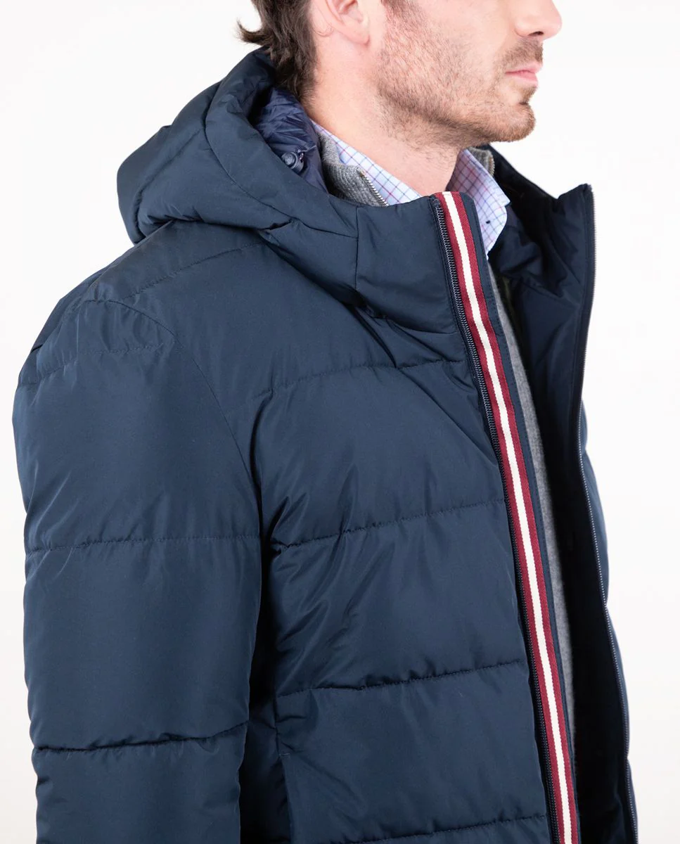 Abrigo Corto Acolchado Marino - Imagen 5