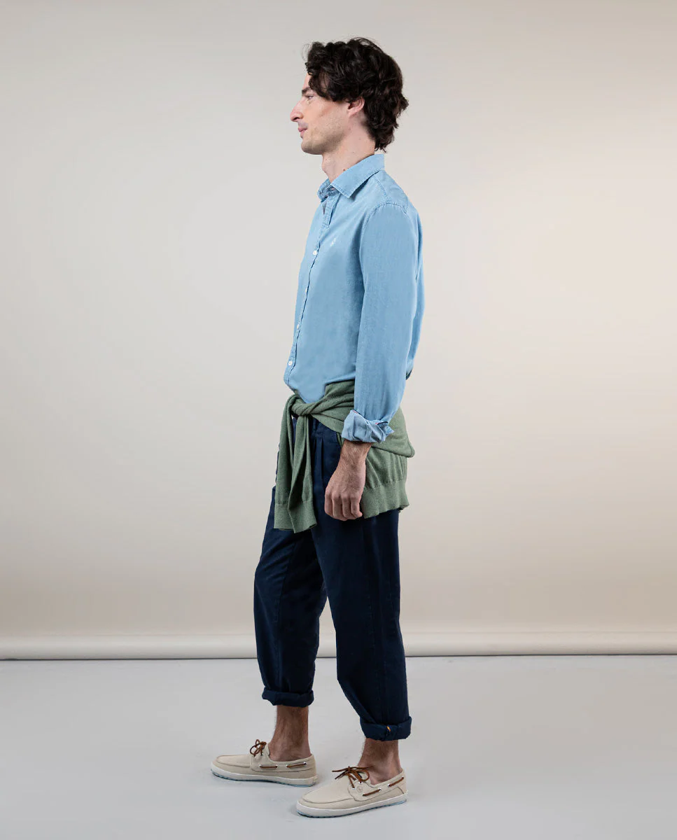 Camisa Denim Bleach - Imagen 4