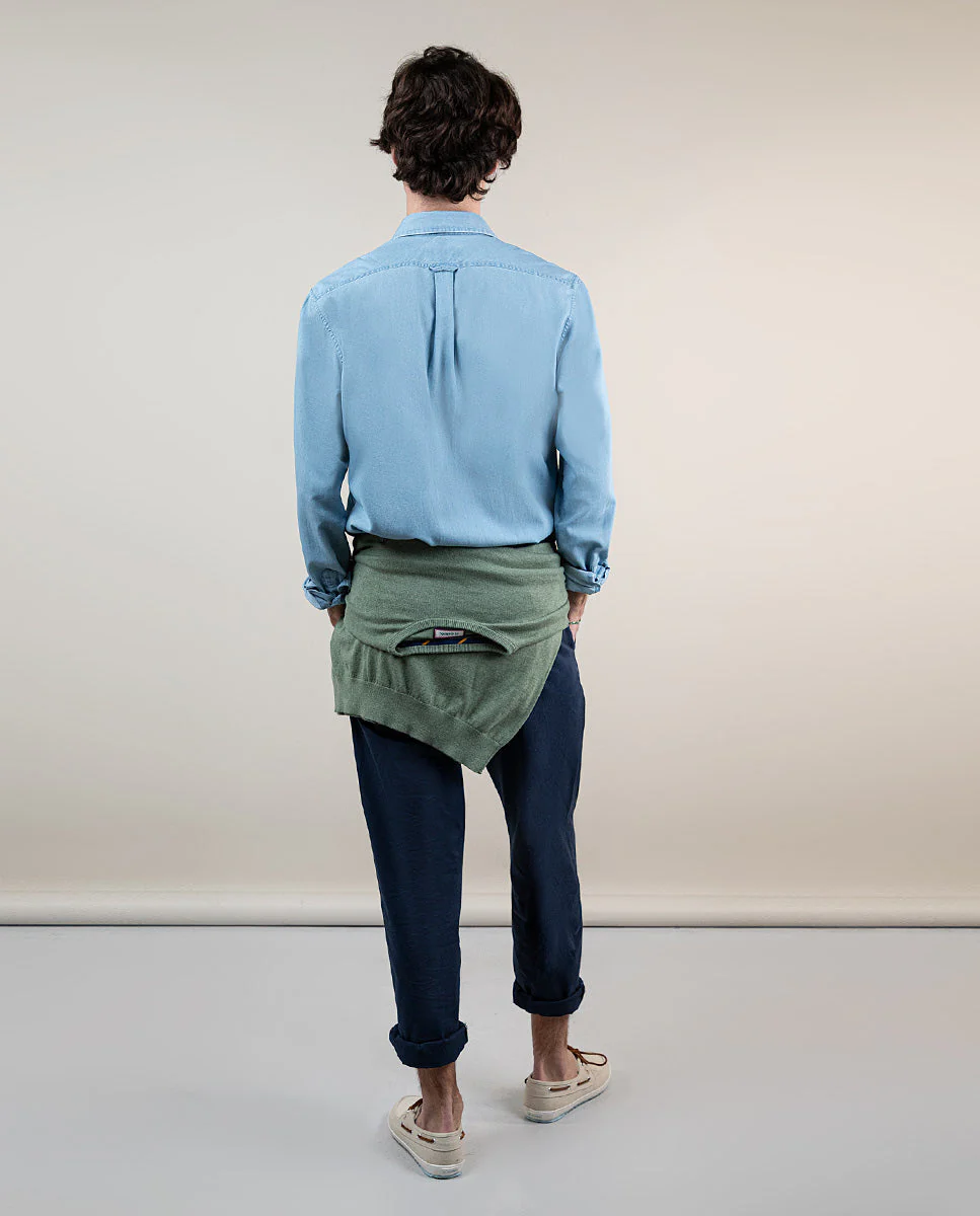 Camisa Denim Bleach - Imagen 5