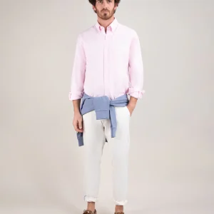 Camisa Oxford Lisa Rosa