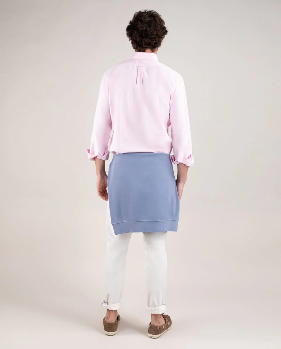 Camisa Oxford Liso Rosa - Imagen 6