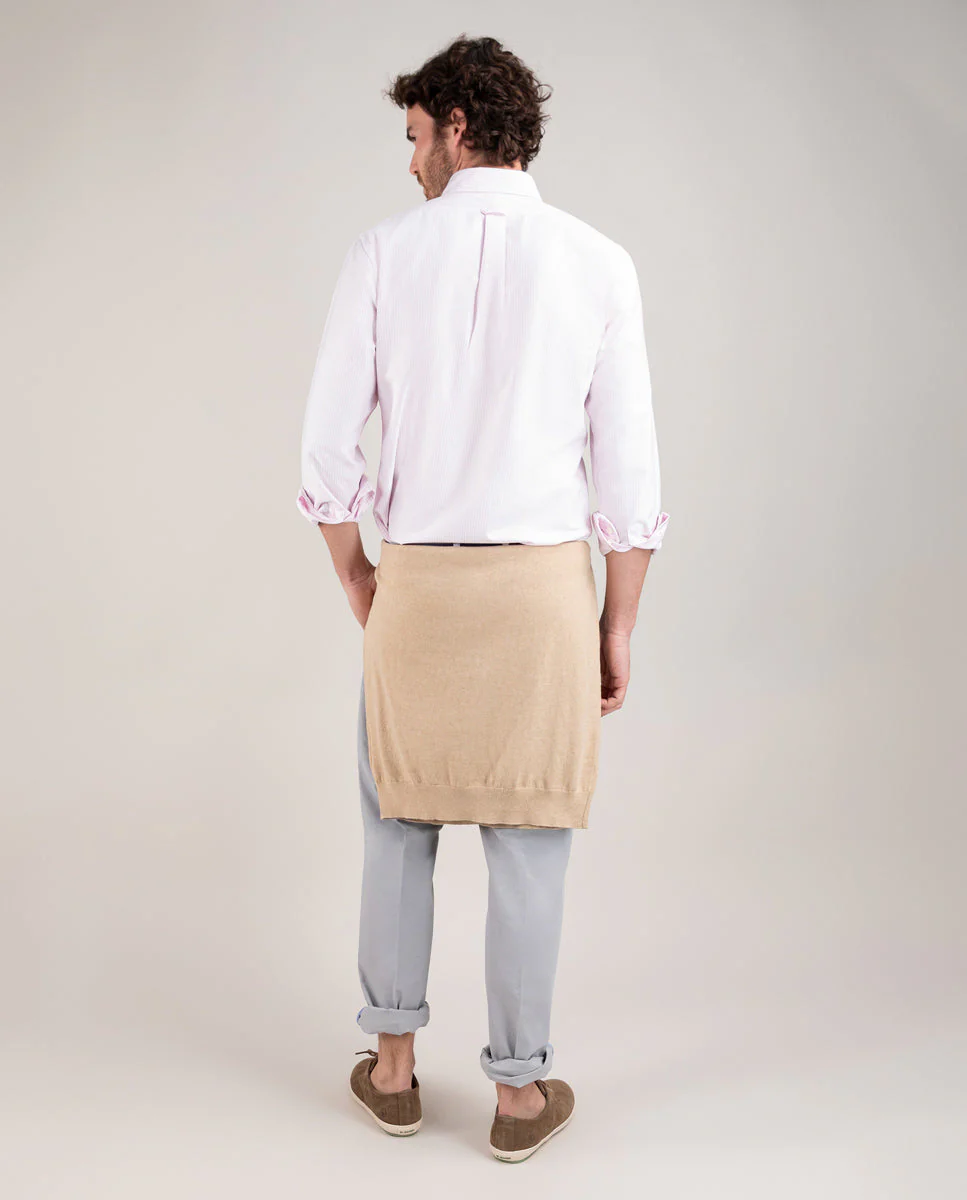 Camisa Oxford Yale Rosa - Imagen 4