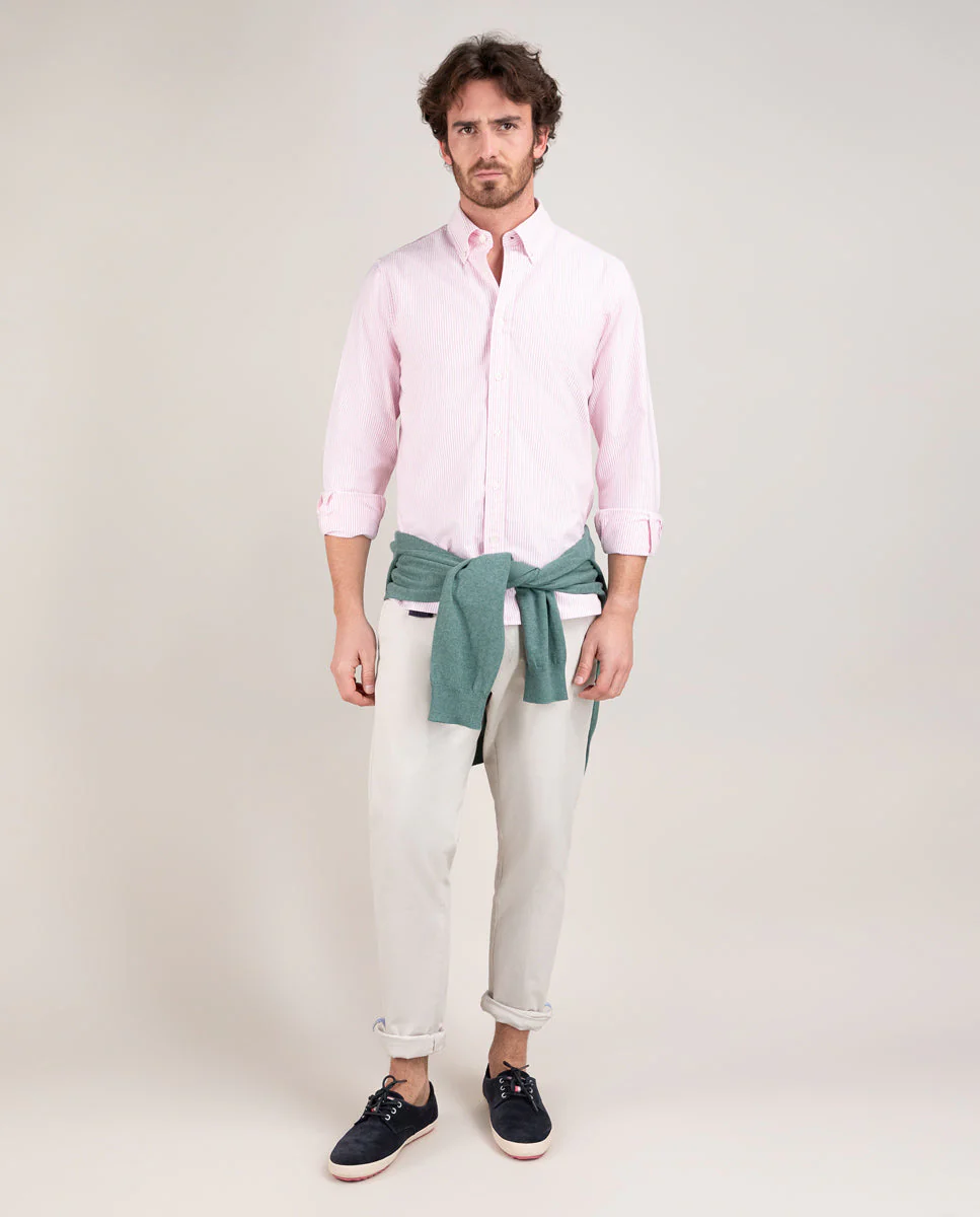 Camisa Oxford Yale Rojo