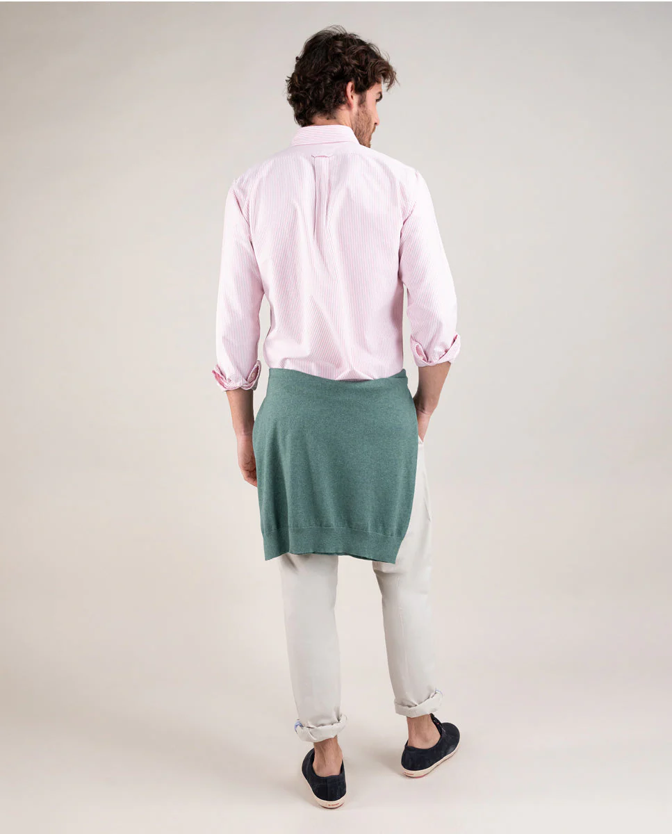 Camisa Oxford Yale Rojo - Imagen 5