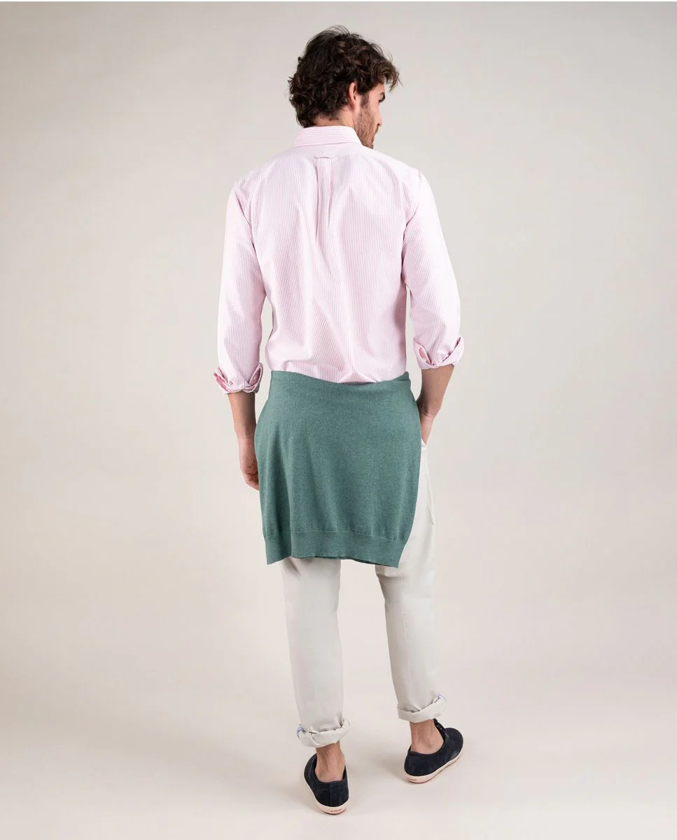 Camisa Oxford Yale Rojo - Imagen 5